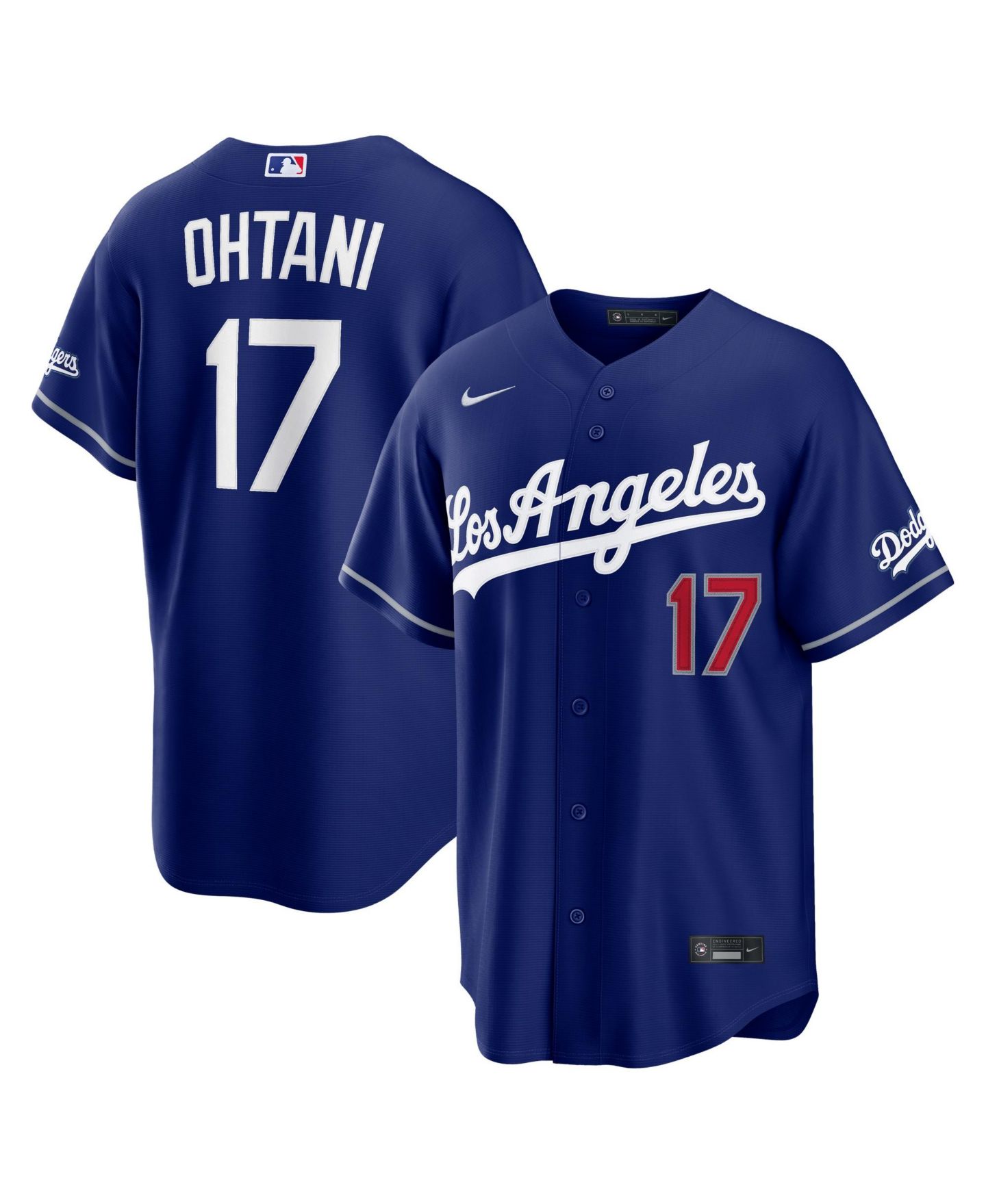 Мужской топ Nike Shohei Ohtani Royal Los Angeles Dodgers Alternate Stadium Jersey — фото 1
