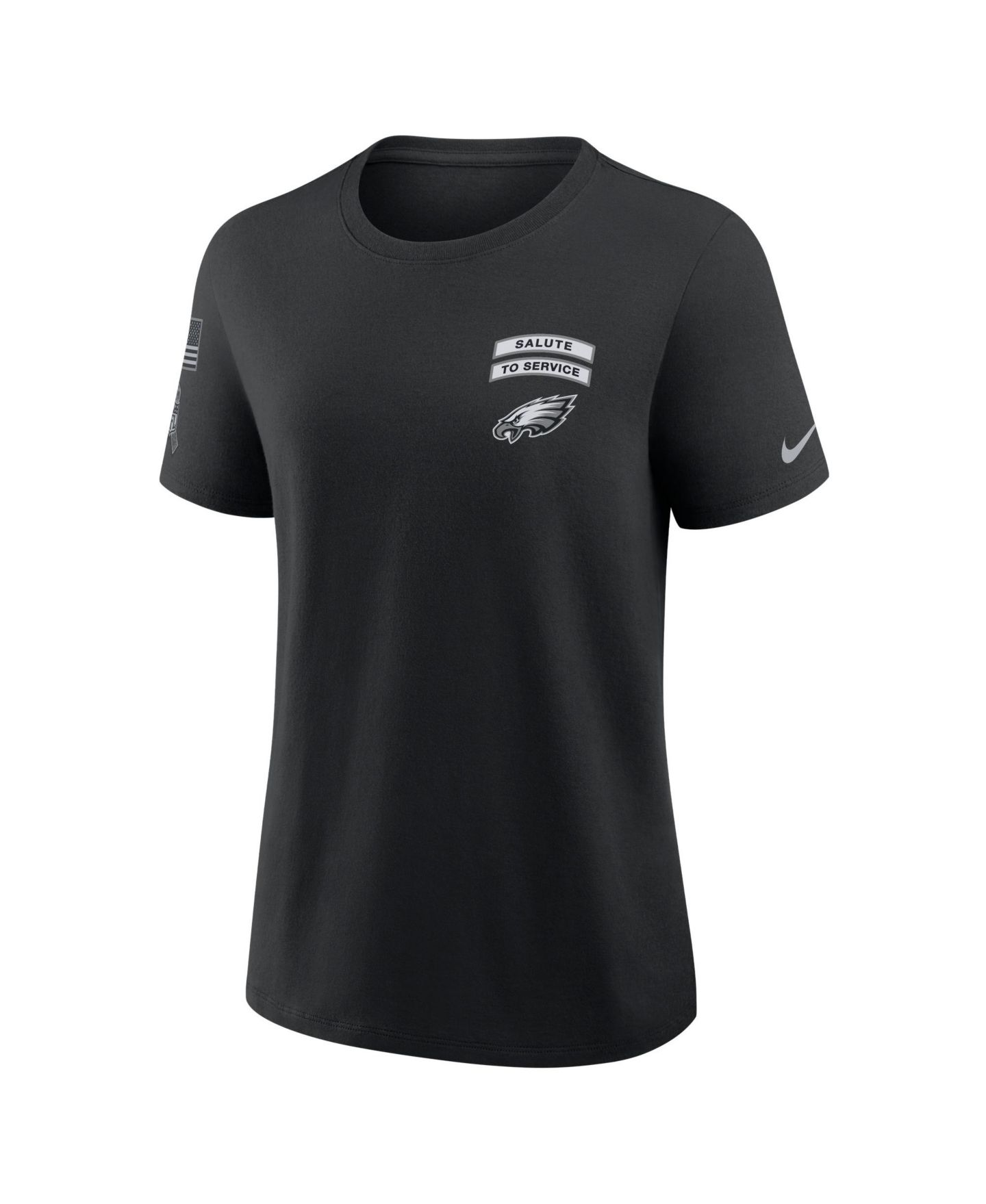 Женская футболка Nike Black Philadelphia Eagles 2026 Salute to Service — фото 4