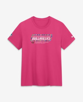 Women's Pink Tampa Bay Buccaneers 2026 NFL Crucial Catch Dri-FIT T-Shirt
