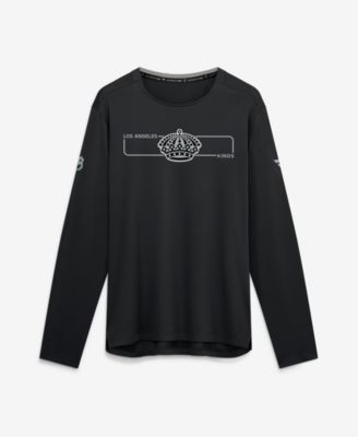 Men's Black Los Angeles Kings Authentic Pro Rink Tech Long Sleeve T-Shirt
