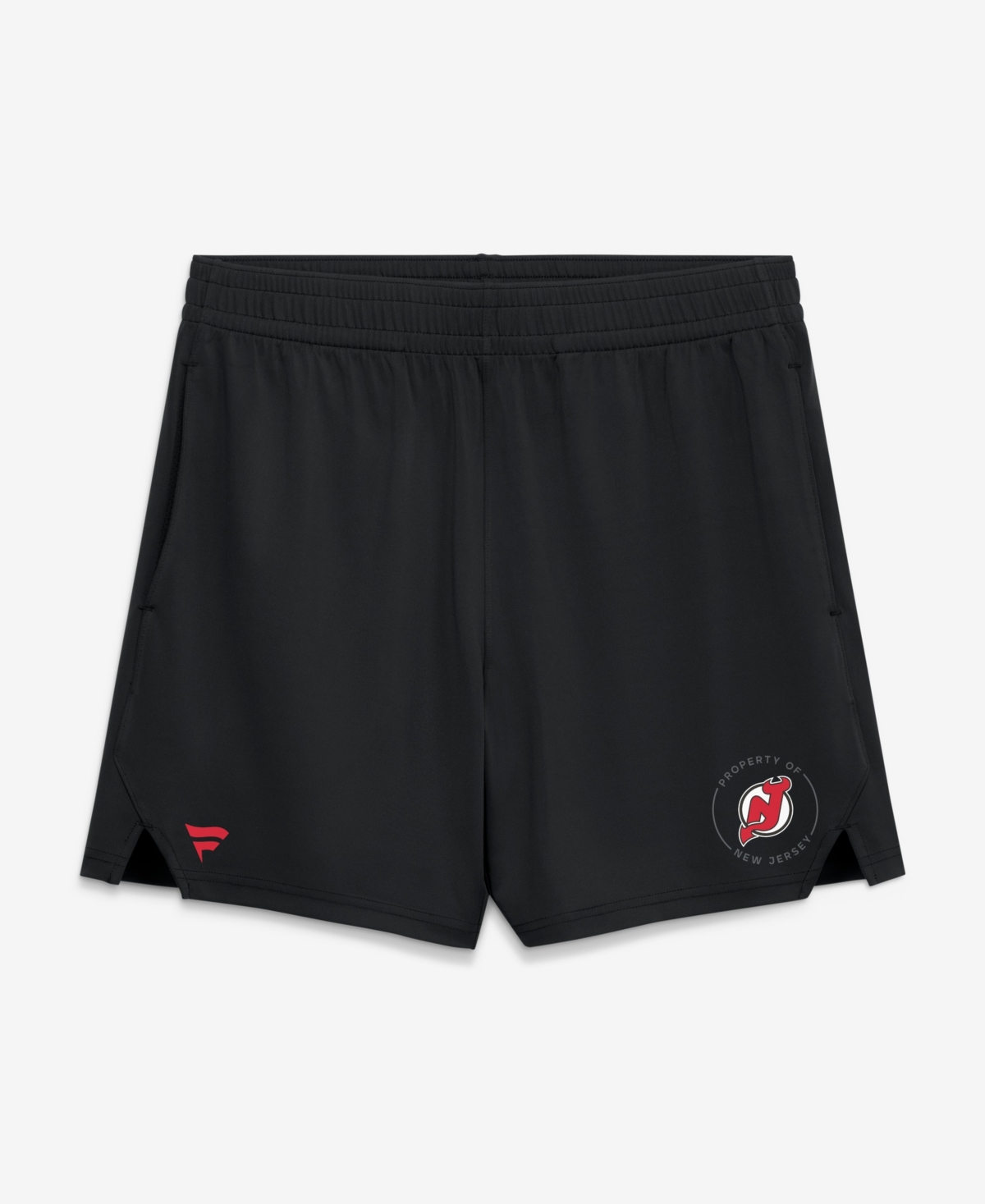 Fanatics Men's Black New Jersey Devils Authentic Pro Training Shorts