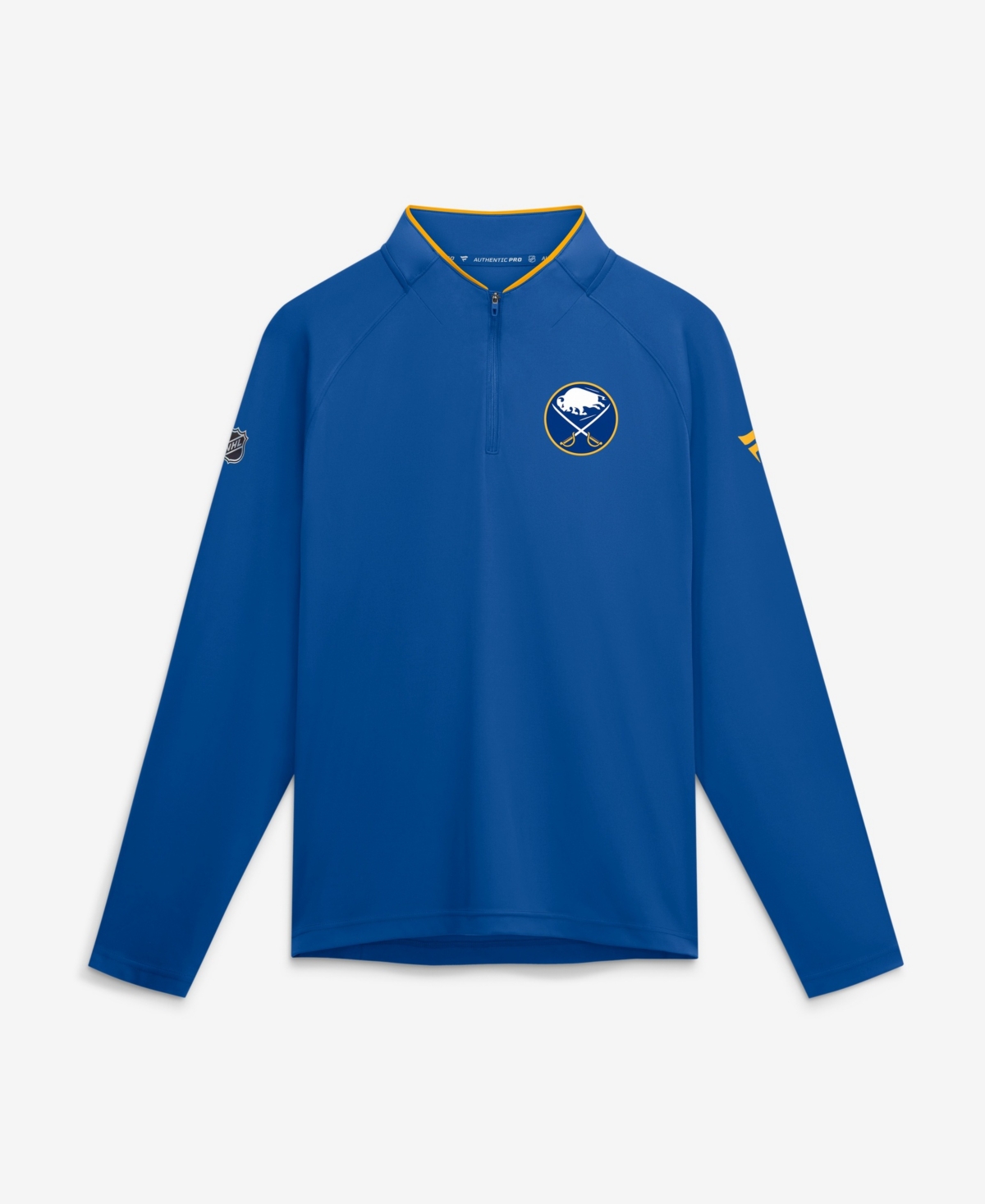 Fanatics Men's Royal Buffalo Sabres Authentic Pro Rink Lightweight Quarter-Zip Pullover
