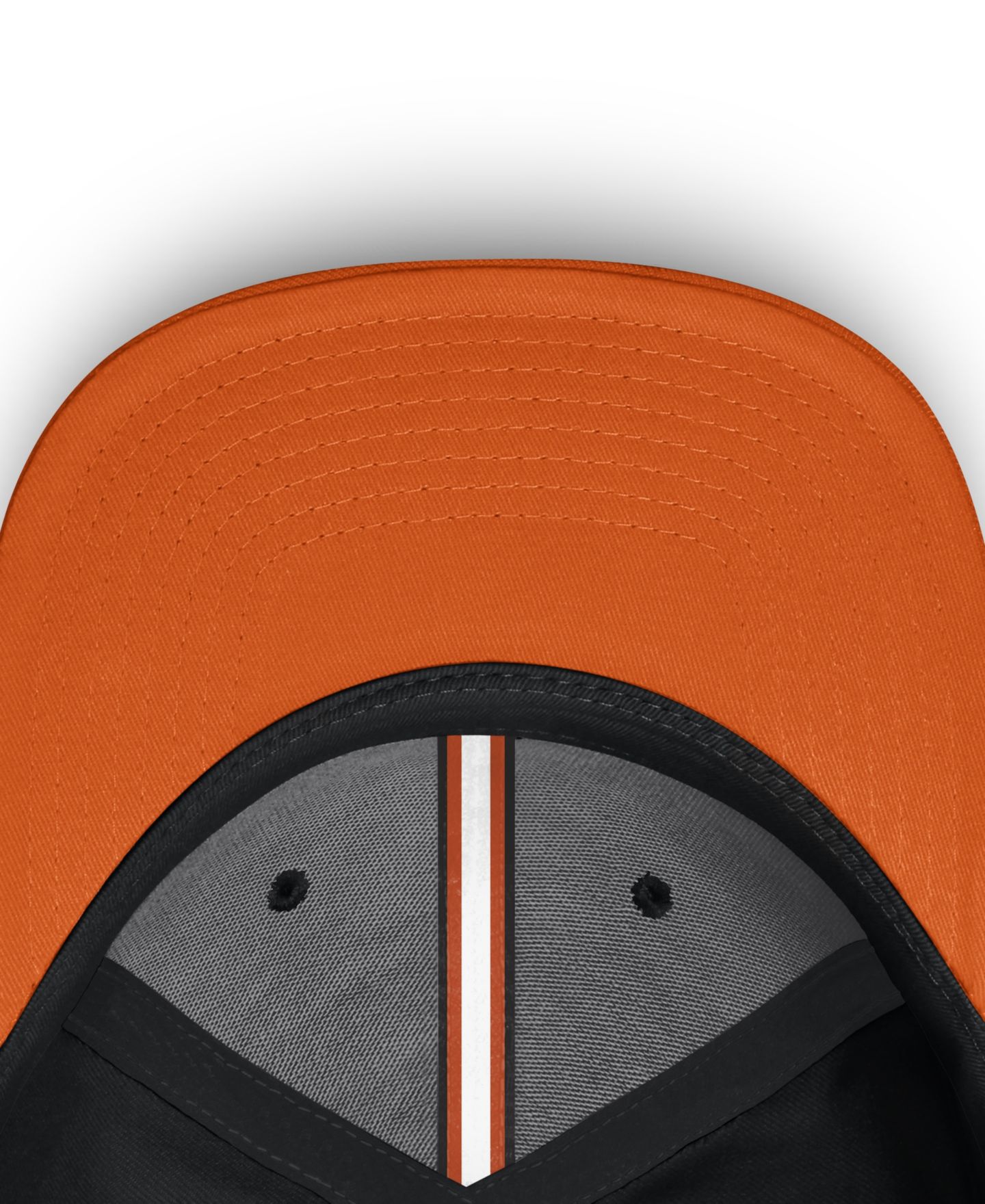 Мужской головной убор Fanatics Black/Orange Philadelphia Flyers Stretch Hat — фото 5