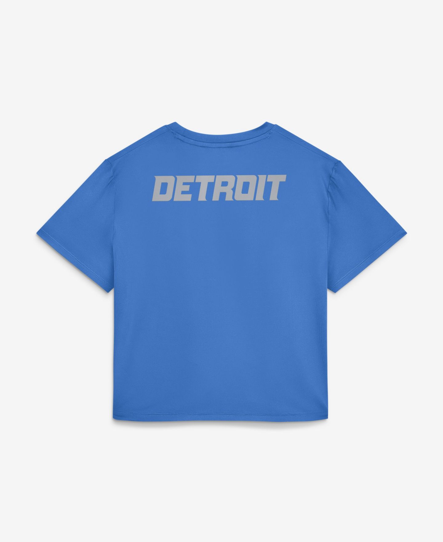 Женская футболка Nike Blue Detroit Lions 2026 Rivalries Collection Classic Twist Cropped — фото 5