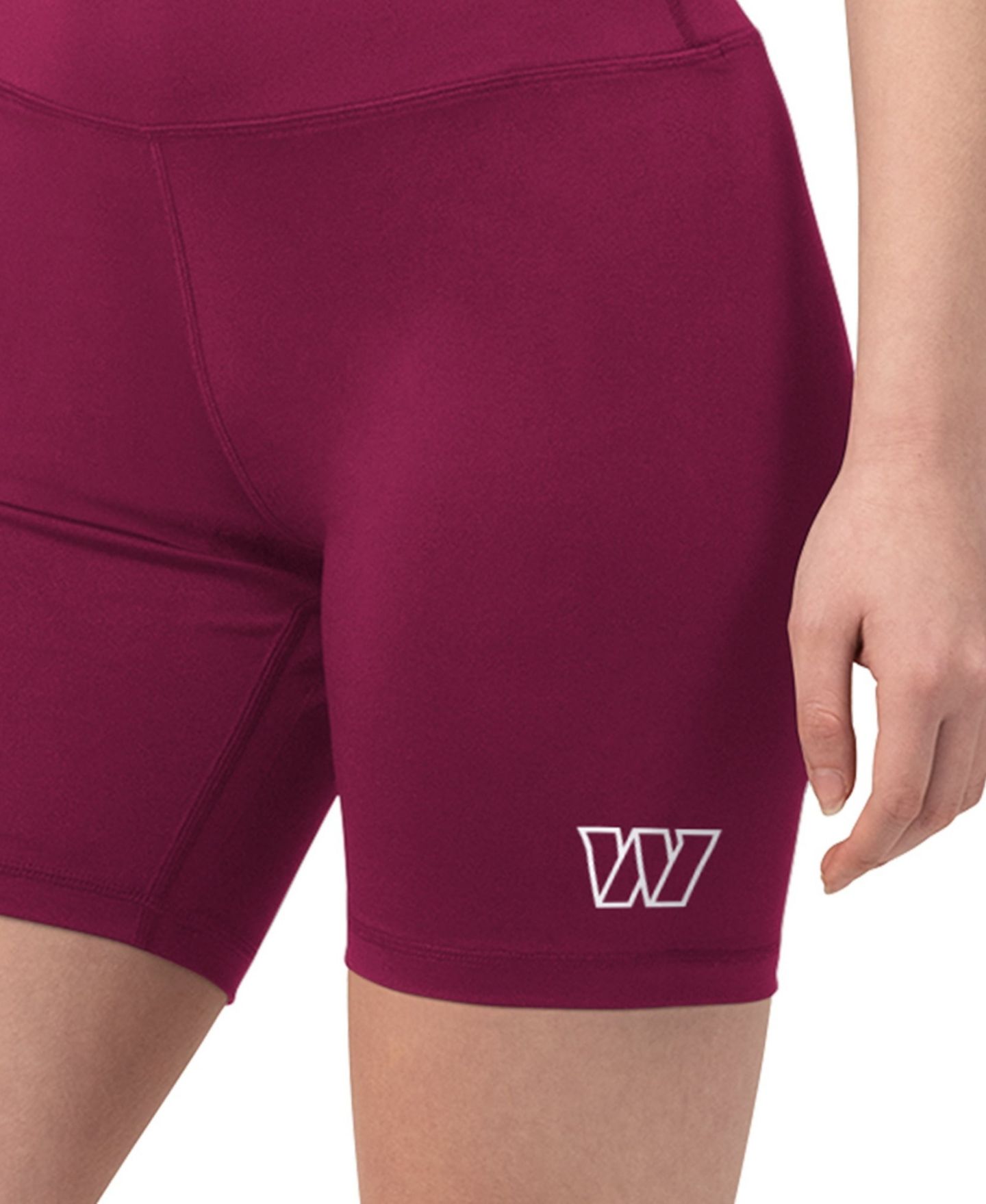 Женские шорты Starter Burgundy Washington Commanders Biker — фото 3