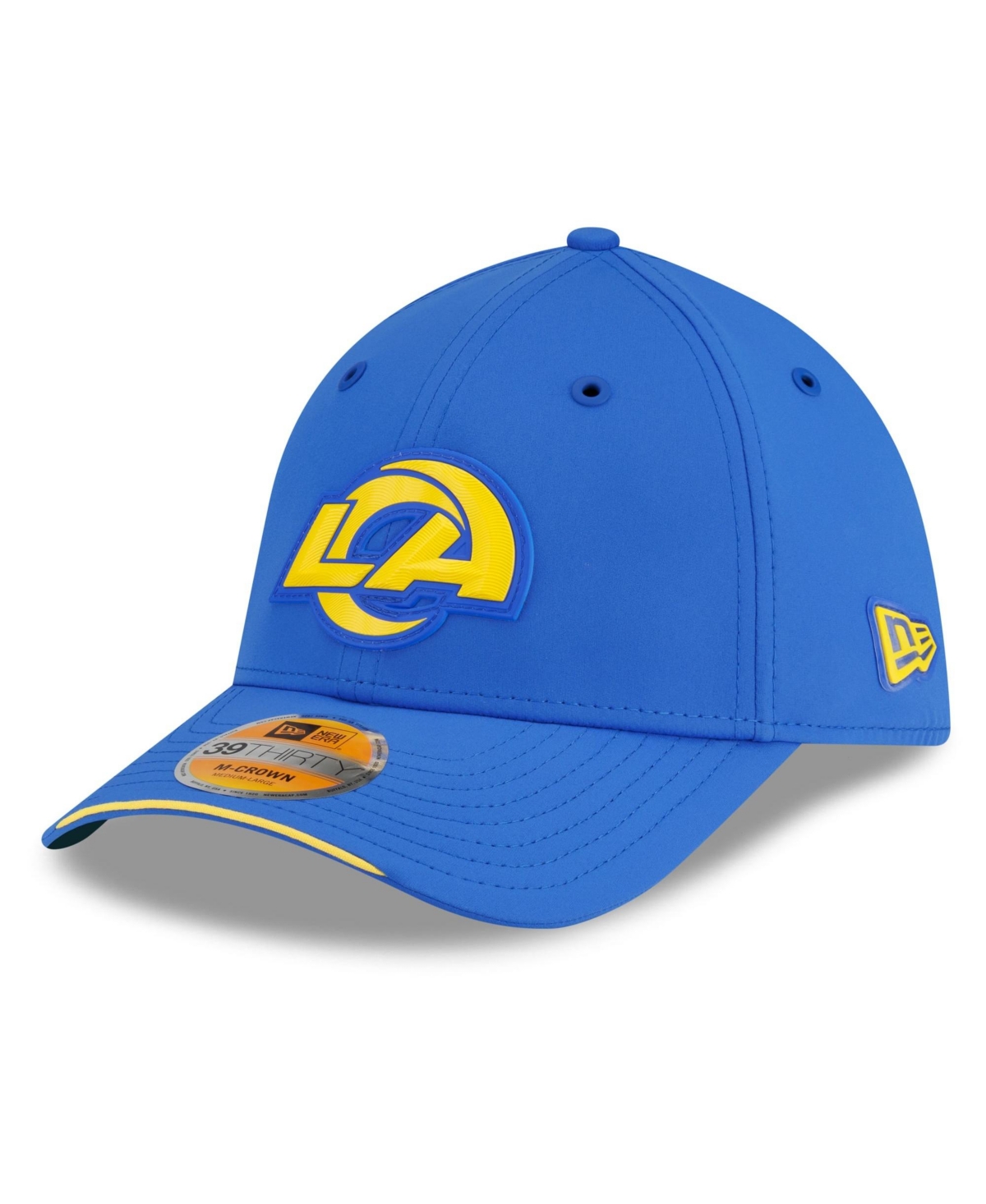New Era Men's Royal Los Angeles Rams 2026 Sideline 39THIRTY M-Crown Flex Hat - Royal
