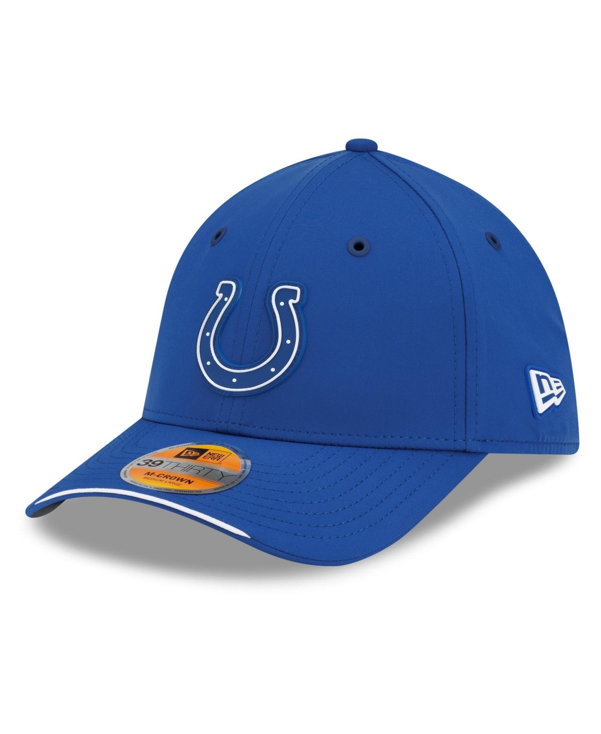 New Era Men's Royal Indianapolis Colts 2026 Sideline 39THIRTY M-Crown Flex Hat - Royal