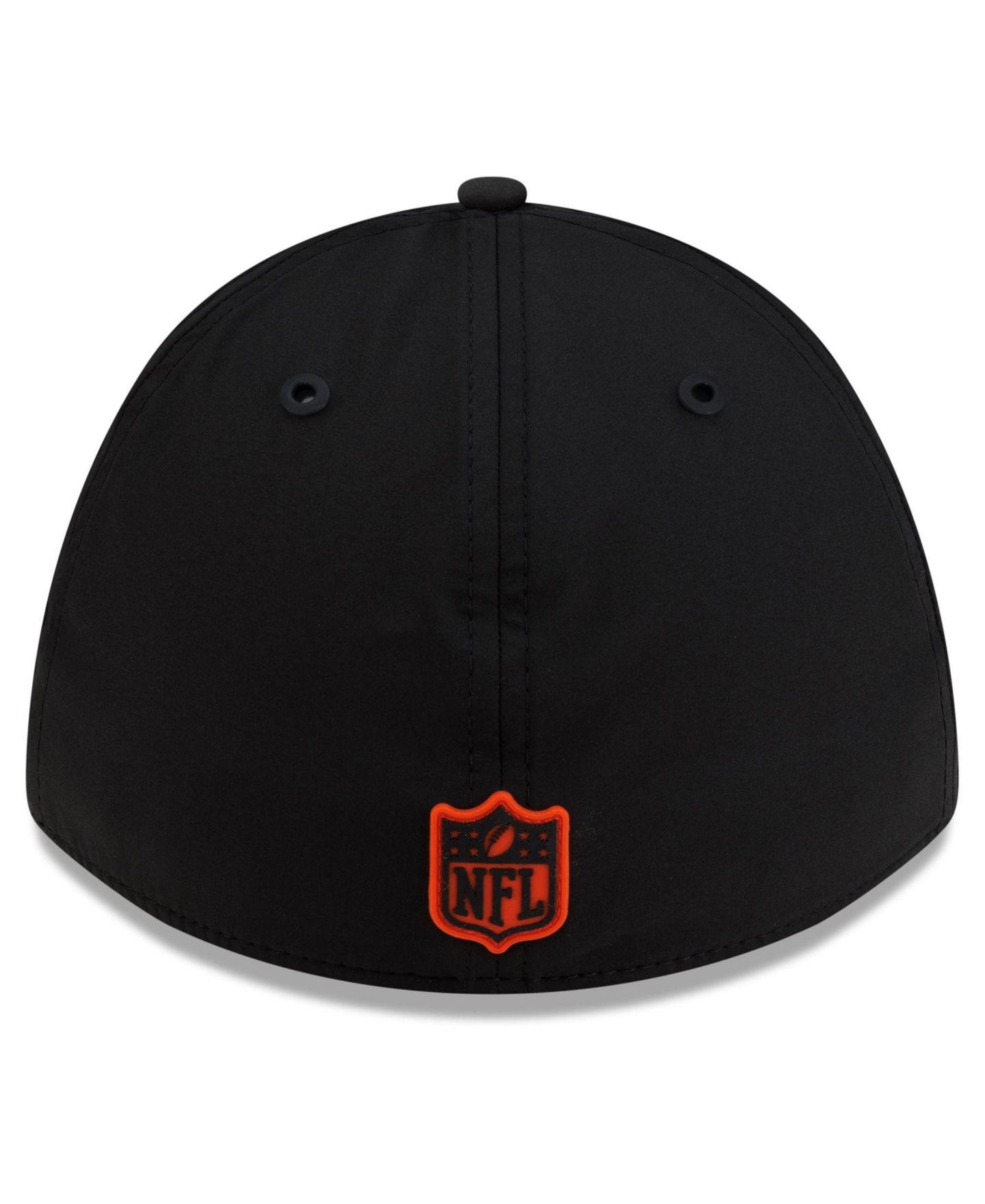 Мужская кепка New Era Black Cincinnati Bengals 2026 Sideline 39THIRTY M-Crown Flex Hat — фото 4