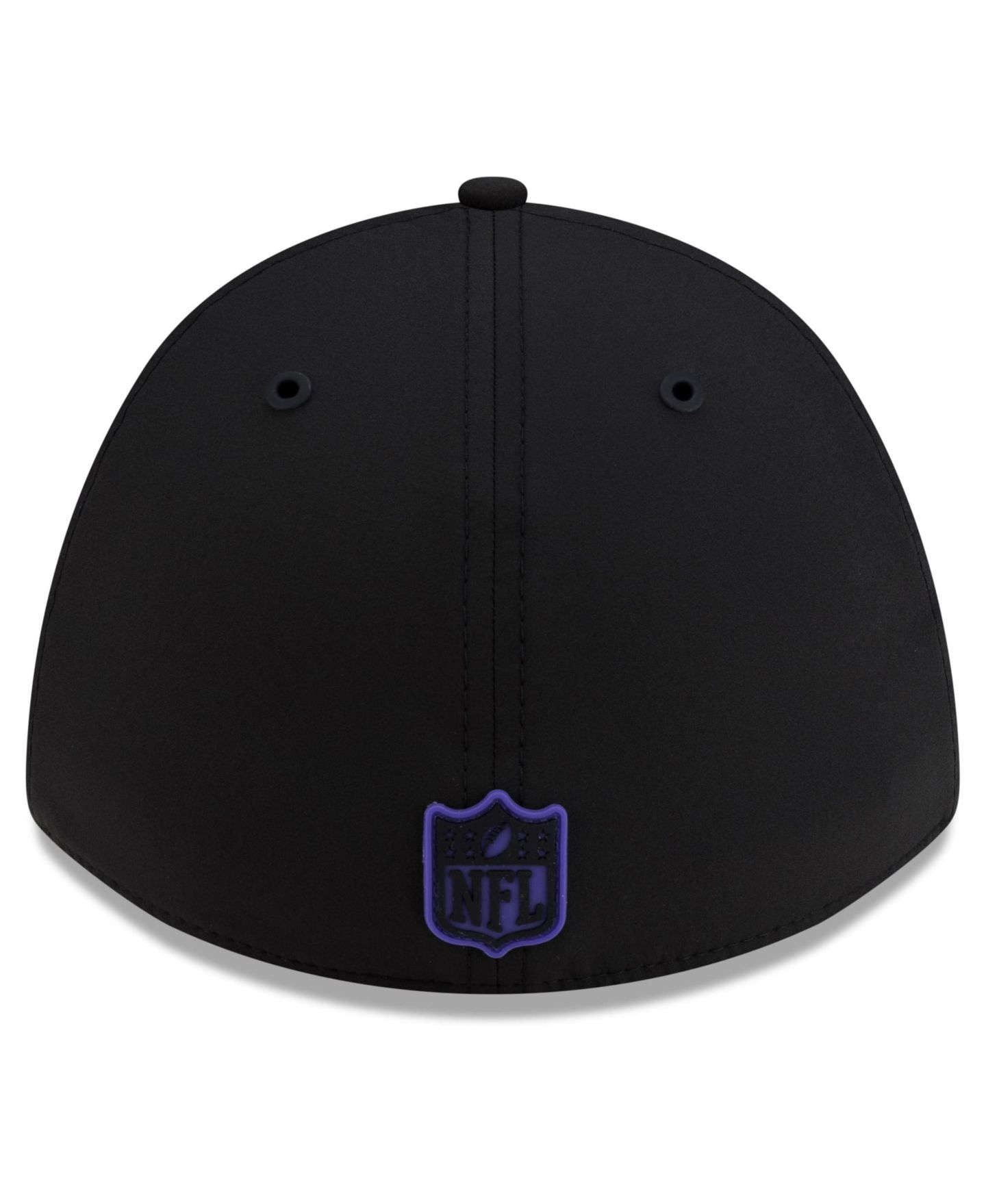 Мужская кепка New Era Black Baltimore Ravens 2026 Sideline 39THIRTY M-Crown Flex Hat — фото 4