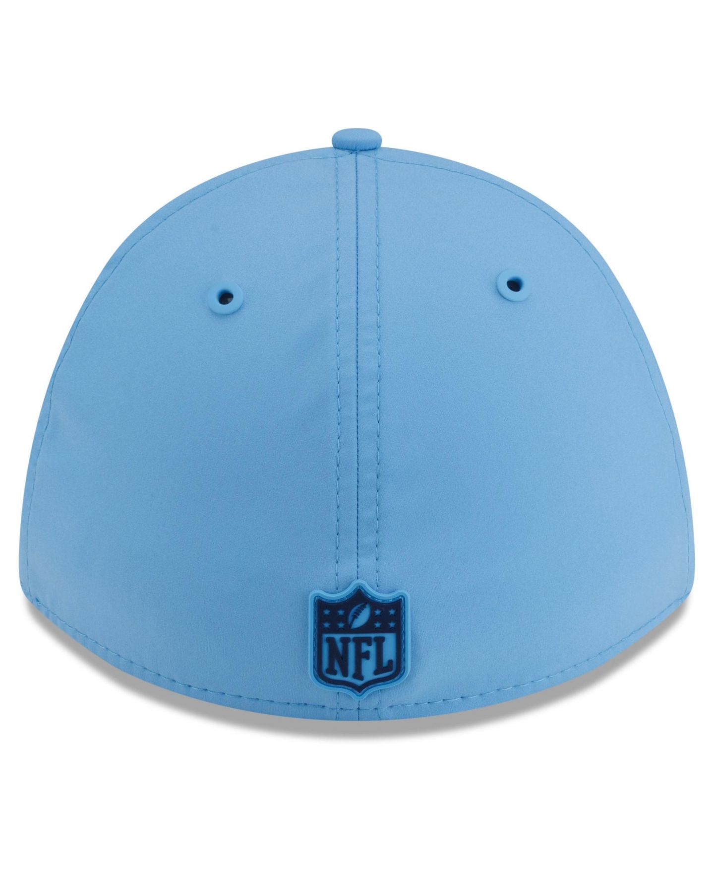 Мужская кепка New Era Light Blue Tennessee Titans 2026 Sideline 39THIRTY M-Crown Flex Hat — фото 4