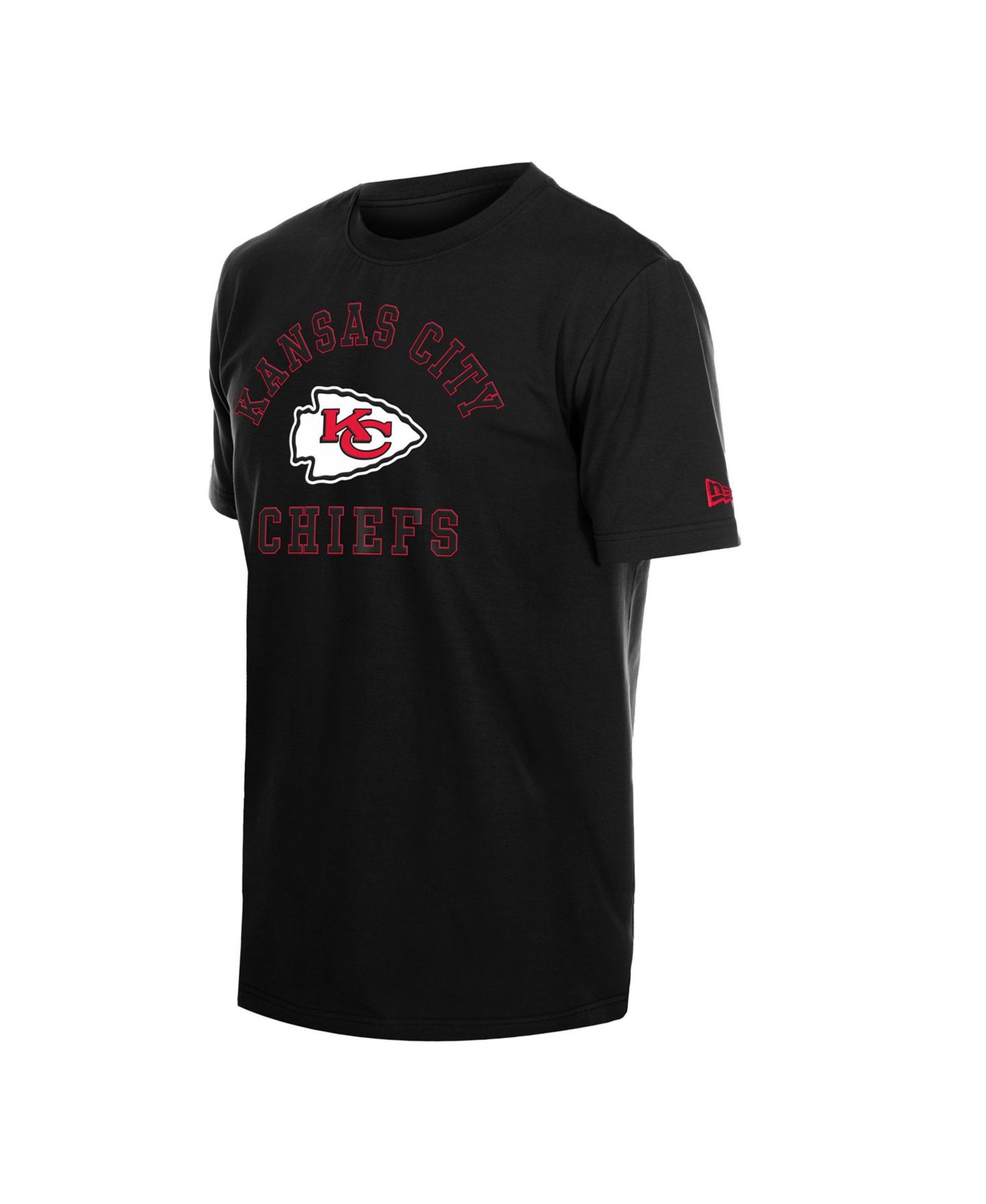 Мужская футболка New Era Black Kansas City Chiefs Functional Fandom — фото 3