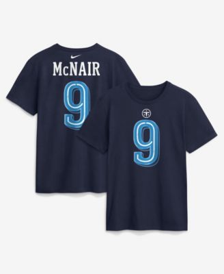 Men's Steve McNair Navy Tennessee Titans 2026 Rivalries Collection Player Name & Number T-Shirt