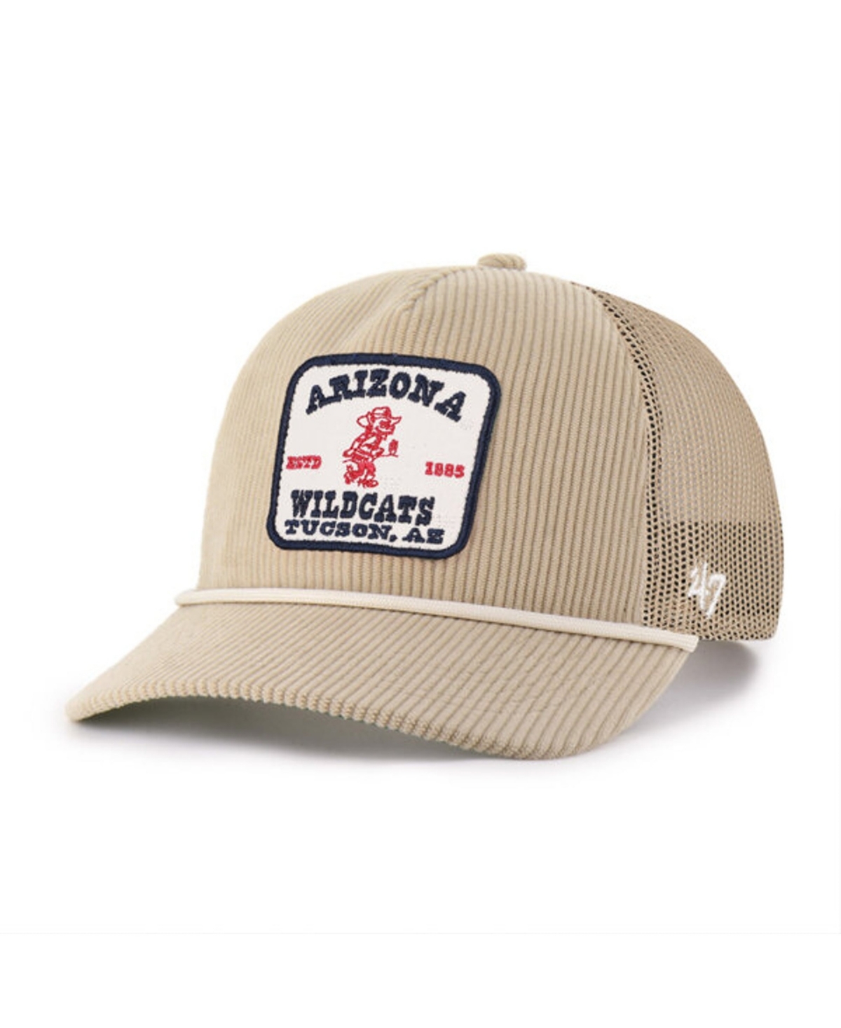 '47 Brand Men's and Women's Khaki Arizona Wildcats Cordlandia Hitch Adjustable Hat - Khaki