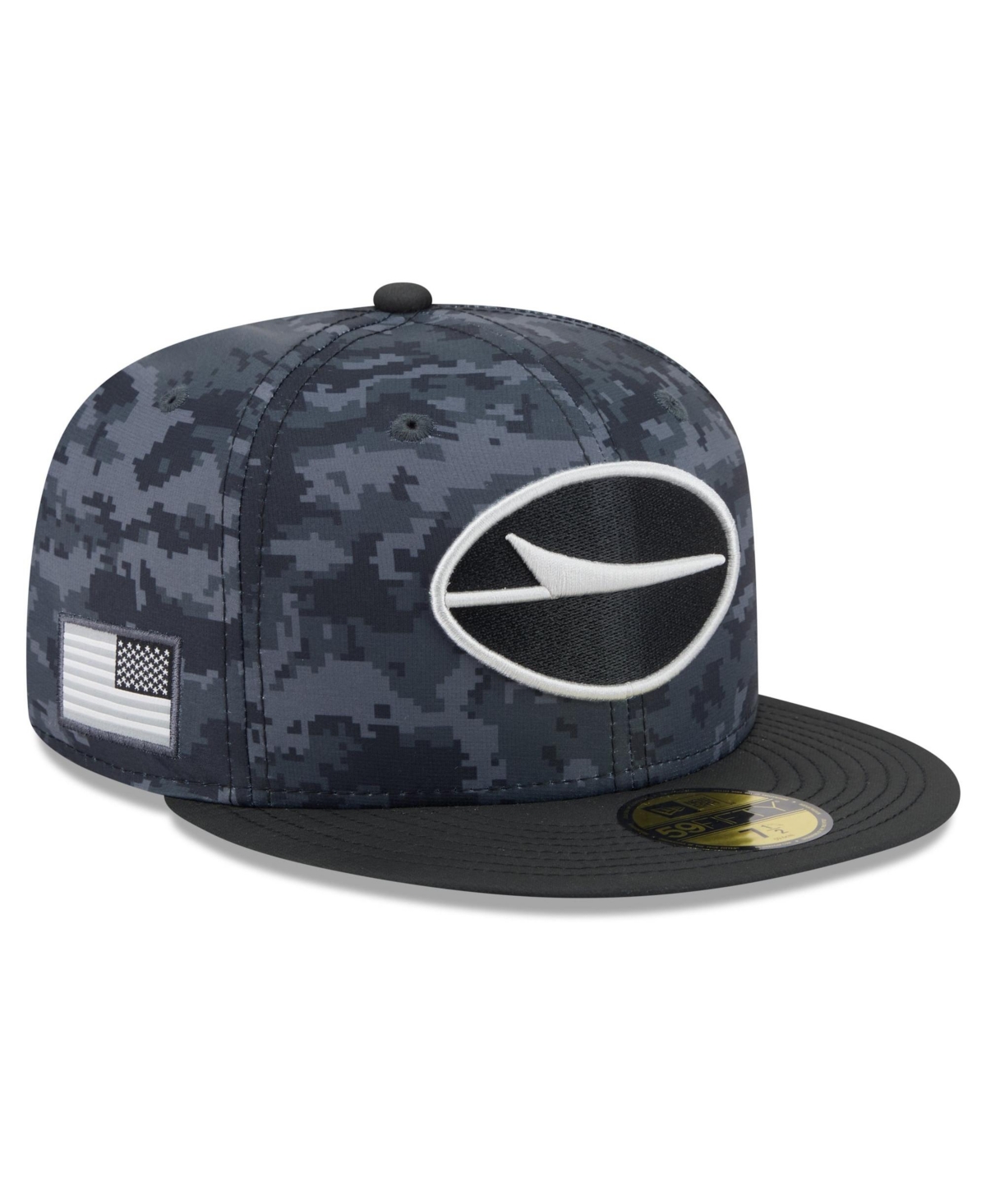 New Era Men's Black York Jets 2026 Salute To Service 59FIFTY Fitted Hat