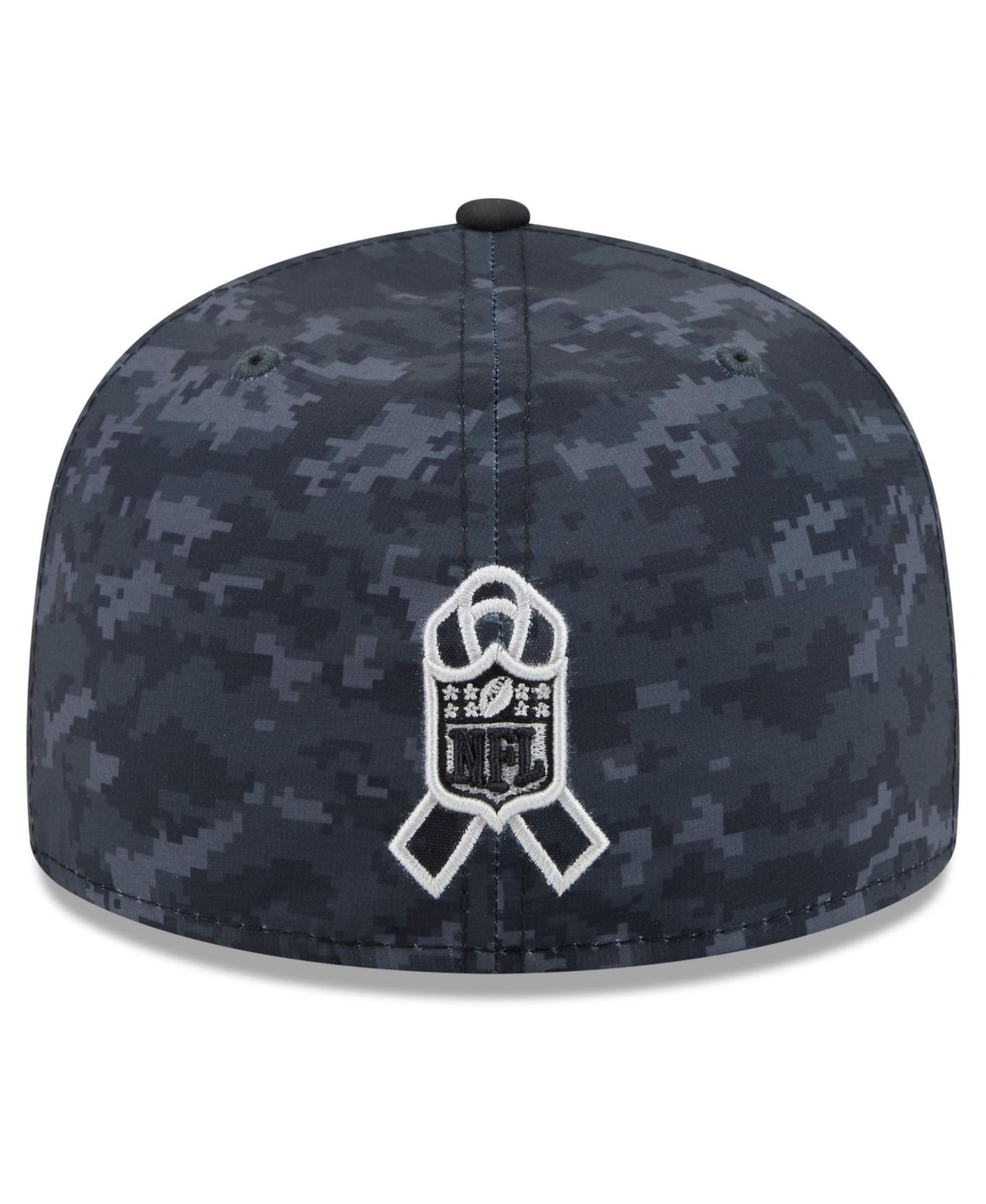 Мужская кепка New Era Black Kansas City Chiefs 2026 Salute To Service 59FIFTY Fitted Hat — фото 4