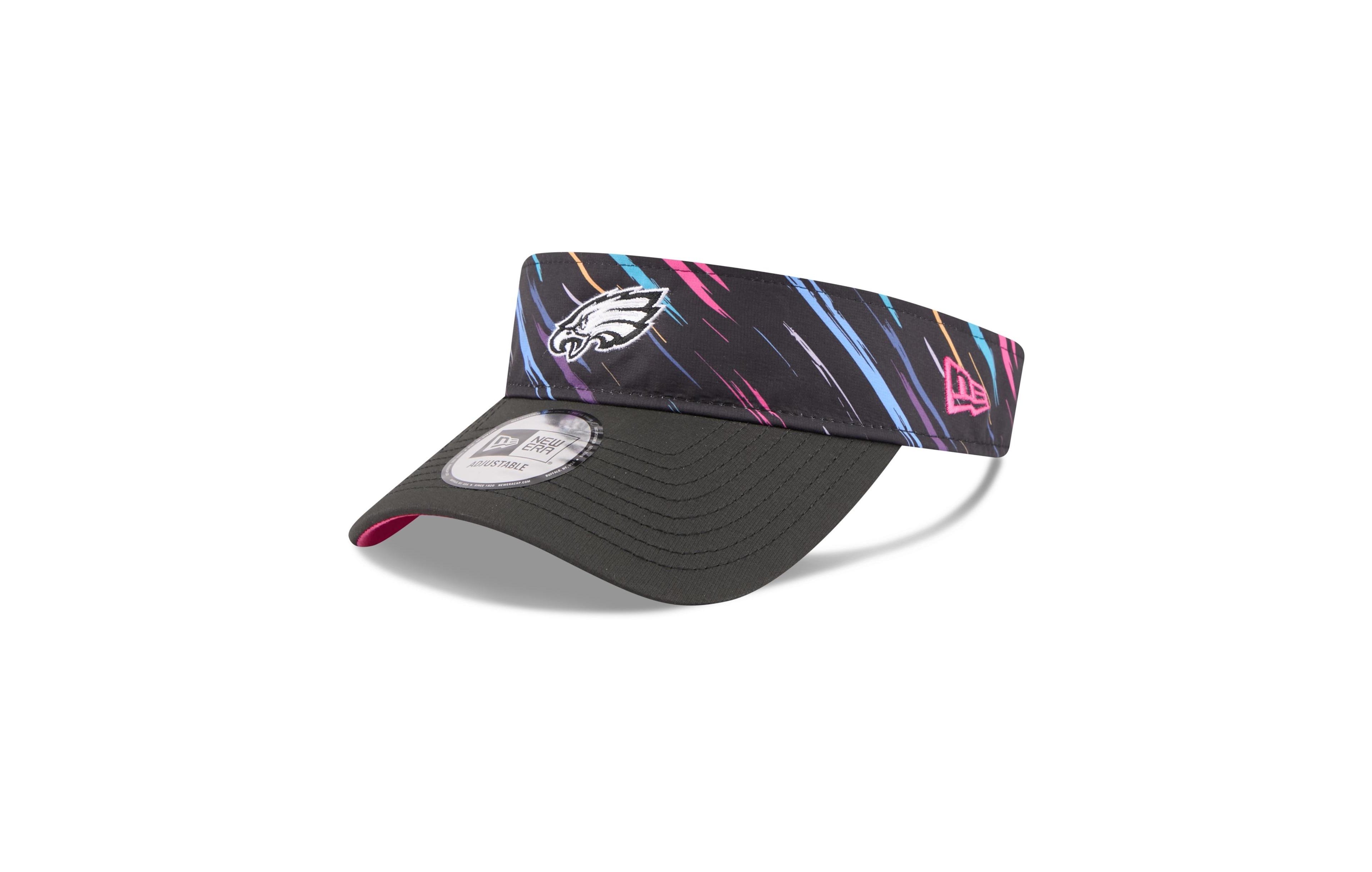 New Era Men's Black Philadelphia Eagles 2026 Nfl Crucial Catch Adjustable Visor