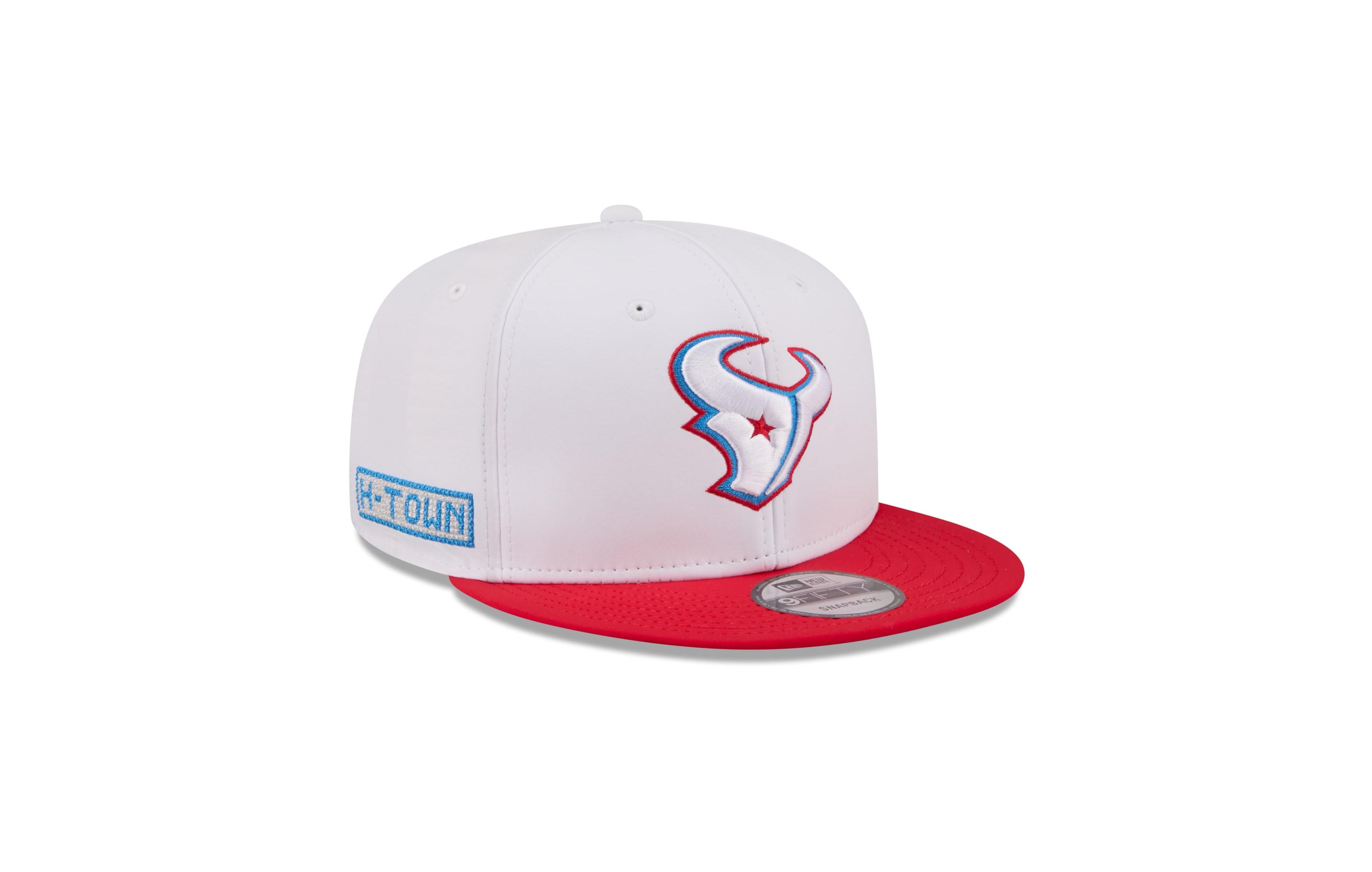 New Era Men's White Houston Texans 2026 Rivalries Collection 9FIFTY Snapback Hat