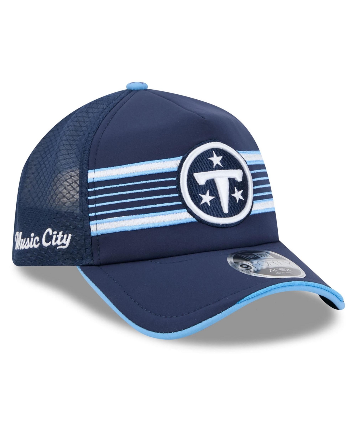New Era Men's Navy Tennessee Titans 2026 Rivalries Collection 9FORTY Apex Adjustable Hat - Navy