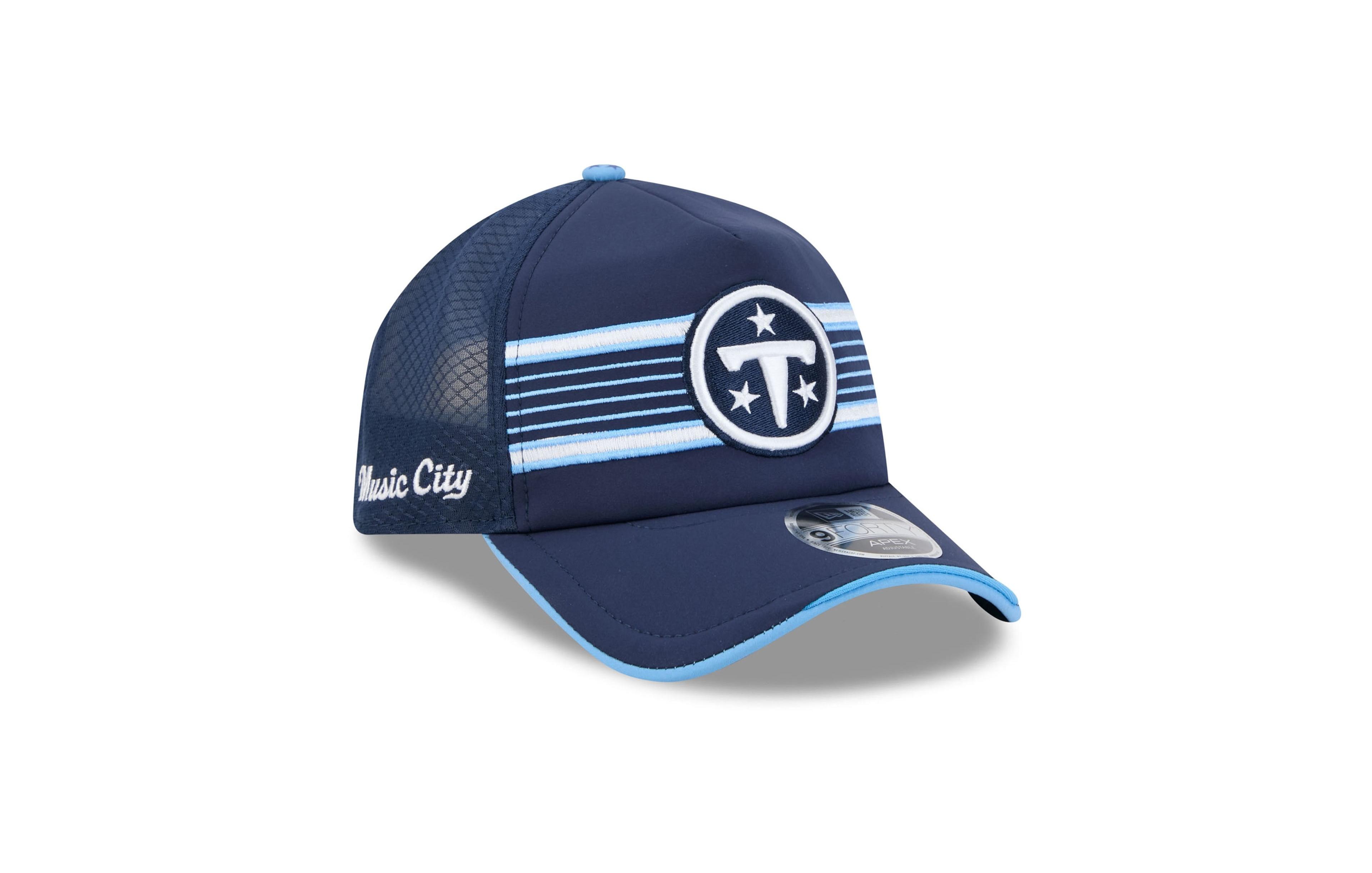 New Era Men's Navy Tennessee Titans 2026 Rivalries Collection 9FORTY Apex Adjustable Hat