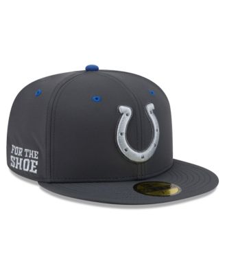 Men's Anthracite Indianapolis Colts 2026 Rivalries Collection 59FIFTY Fitted Hat