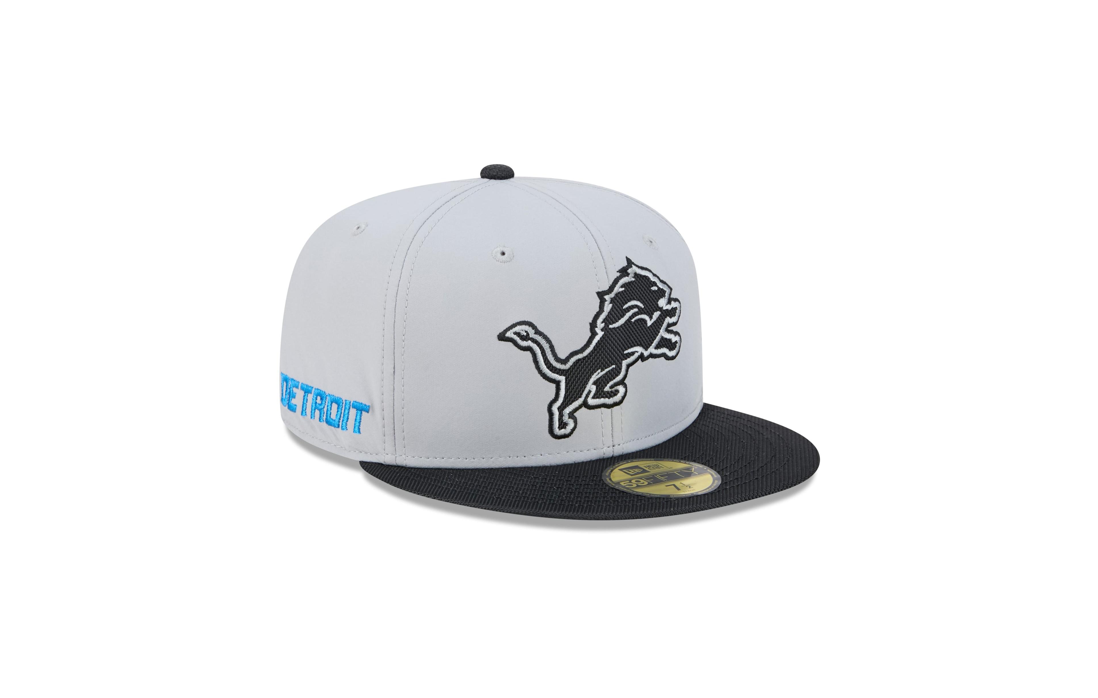 New Era Men's Gray Detroit Lions 2026 Rivalries Collection 59FIFTY Fitted Hat