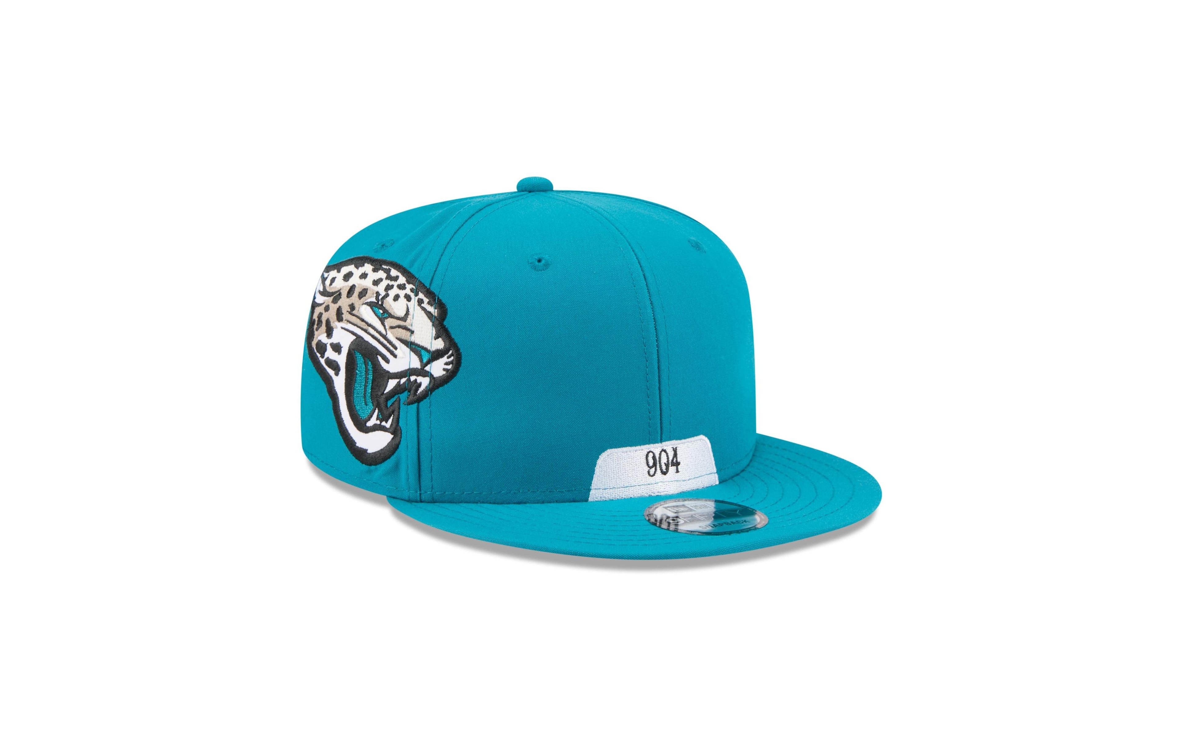 New Era Men's Teal Jacksonville Jaguars 2026 Rivalries Collection Fan Pack Helmet 9FIFTY Snapback Hat
