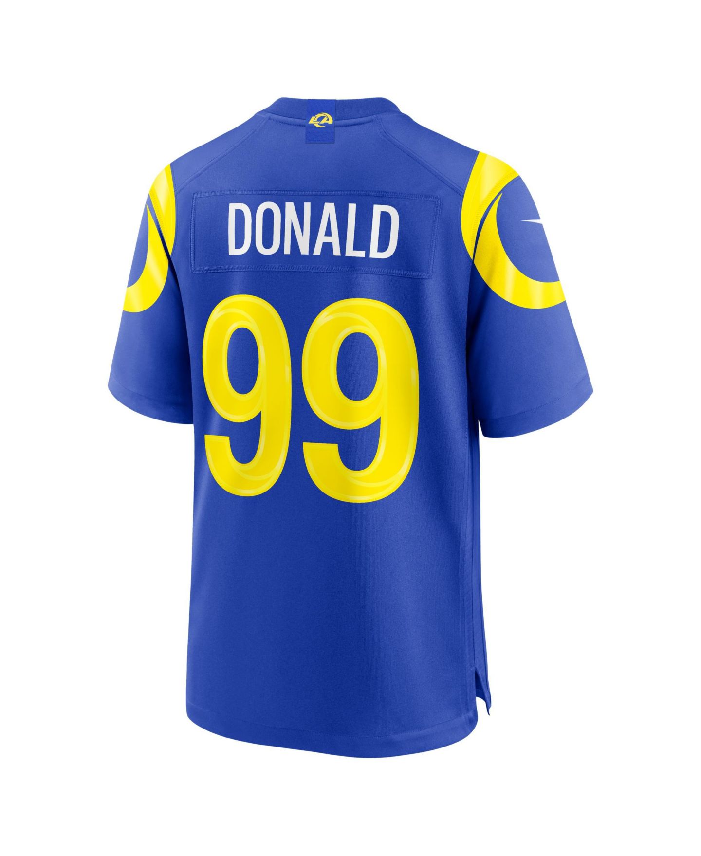 Мужской топ Nike Aaron Donald Royal Los Angeles Rams Game Jersey — фото 3