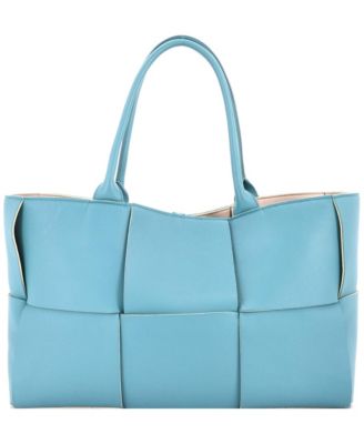 Medium Arco Tote Maxi Intrecciato Leather