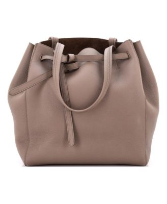 Medium Phantom Tie Cabas Tote Leather