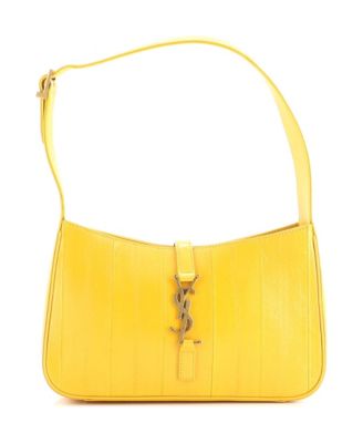 Small Le 5 a 7 Hobo Eel Embossed Leather