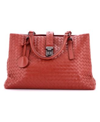 Medium Roma Bag Intrecciato Nappa