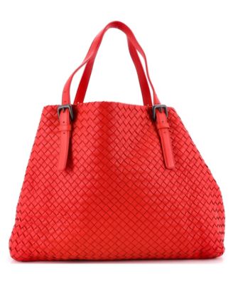 Large A-Shape Tote Intrecciato Nappa