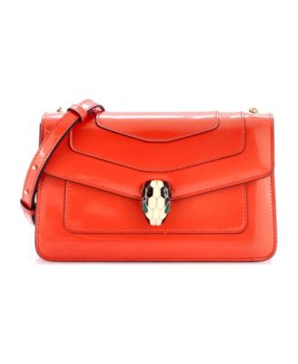 Small Serpenti Forever Shoulder Bag Metallic Leather