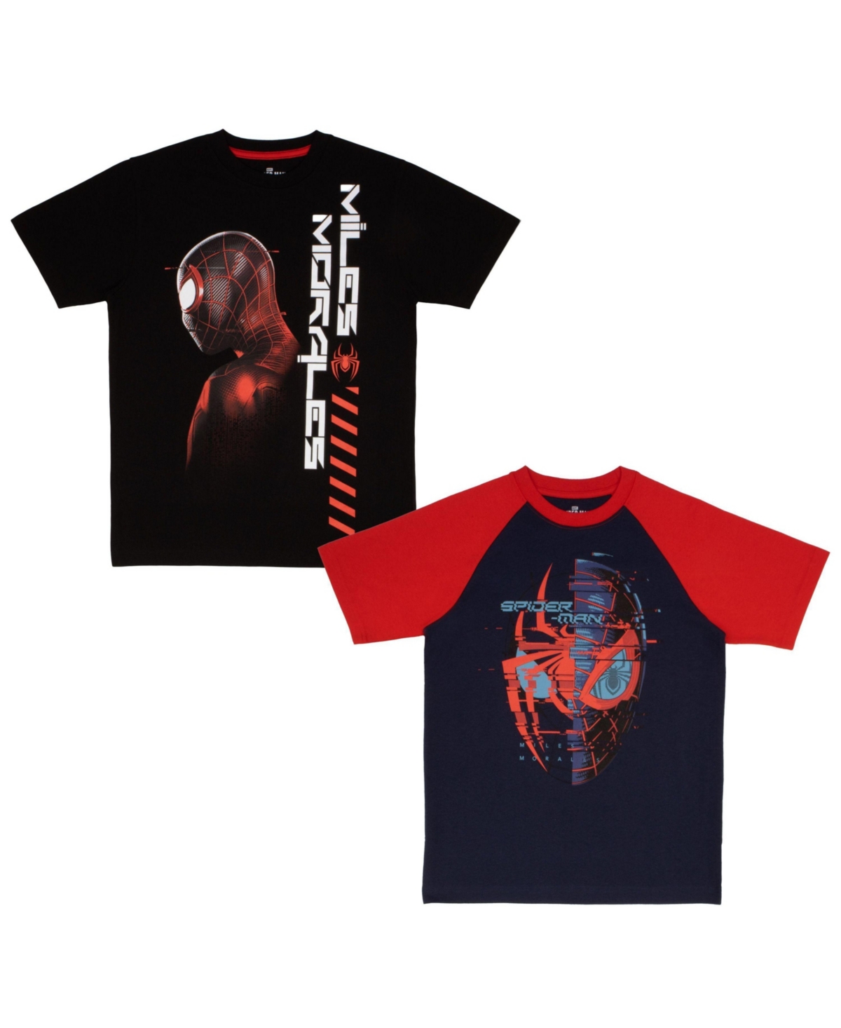 Miles Morales Big Boys 5 -16 Spider-Man Graphic T-Shirt, 2-Pack