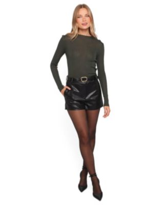 Women's Fable Leather Shorts