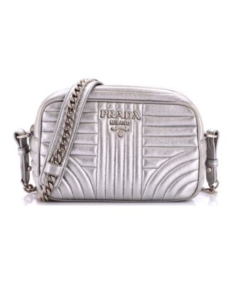 Small Camera Bag Diagramme Quilted Leather