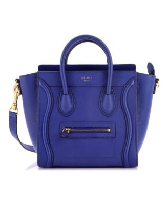 Nano Luggage Bag Grainy Leather