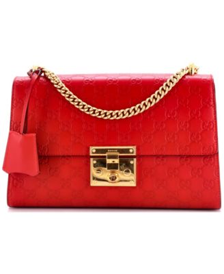 Medium Padlock Shoulder Bag Guccissima Leather