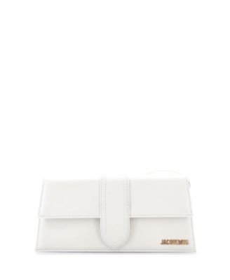 Long Le Bambino Top Handle Flap Bag Leather