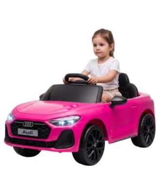 Audi A5L Remote Control Ride-On Car with Lockable Doors, 1-Seat, Ages 3-6