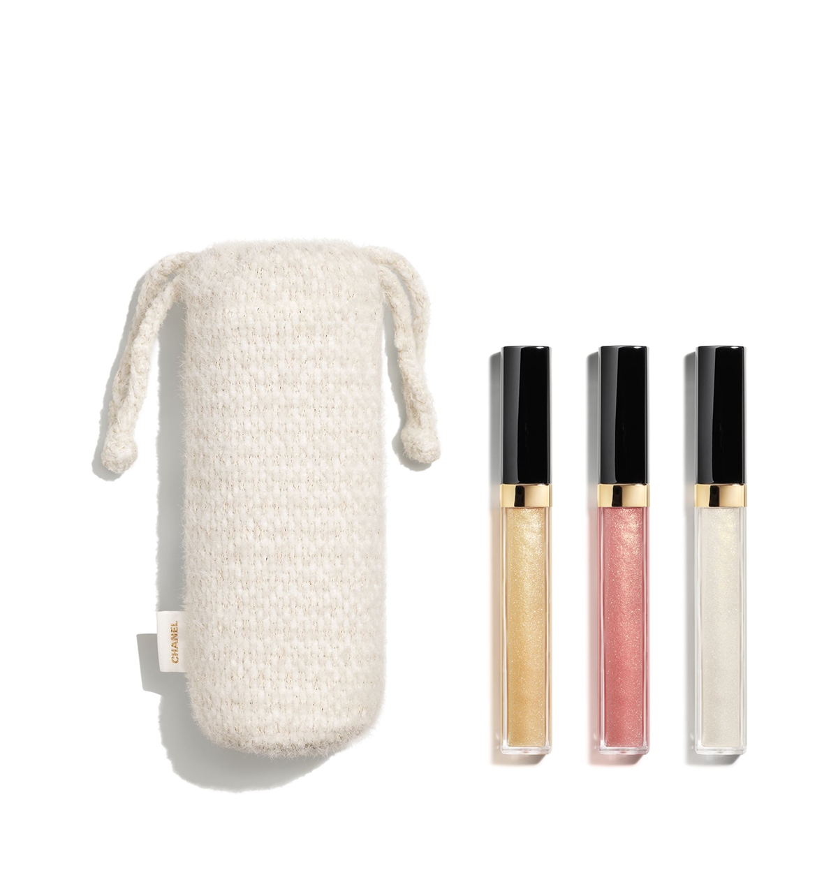 CHANEL 3-Piece Rouge Coco Hydra Gloss Trio Set