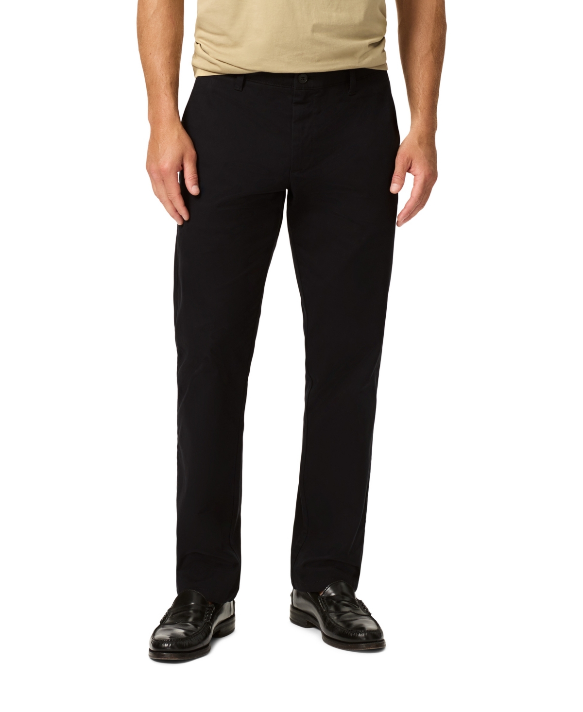 Dockers Men's Essential Comfort Stretch Straight-Leg Chinos Pants - Black