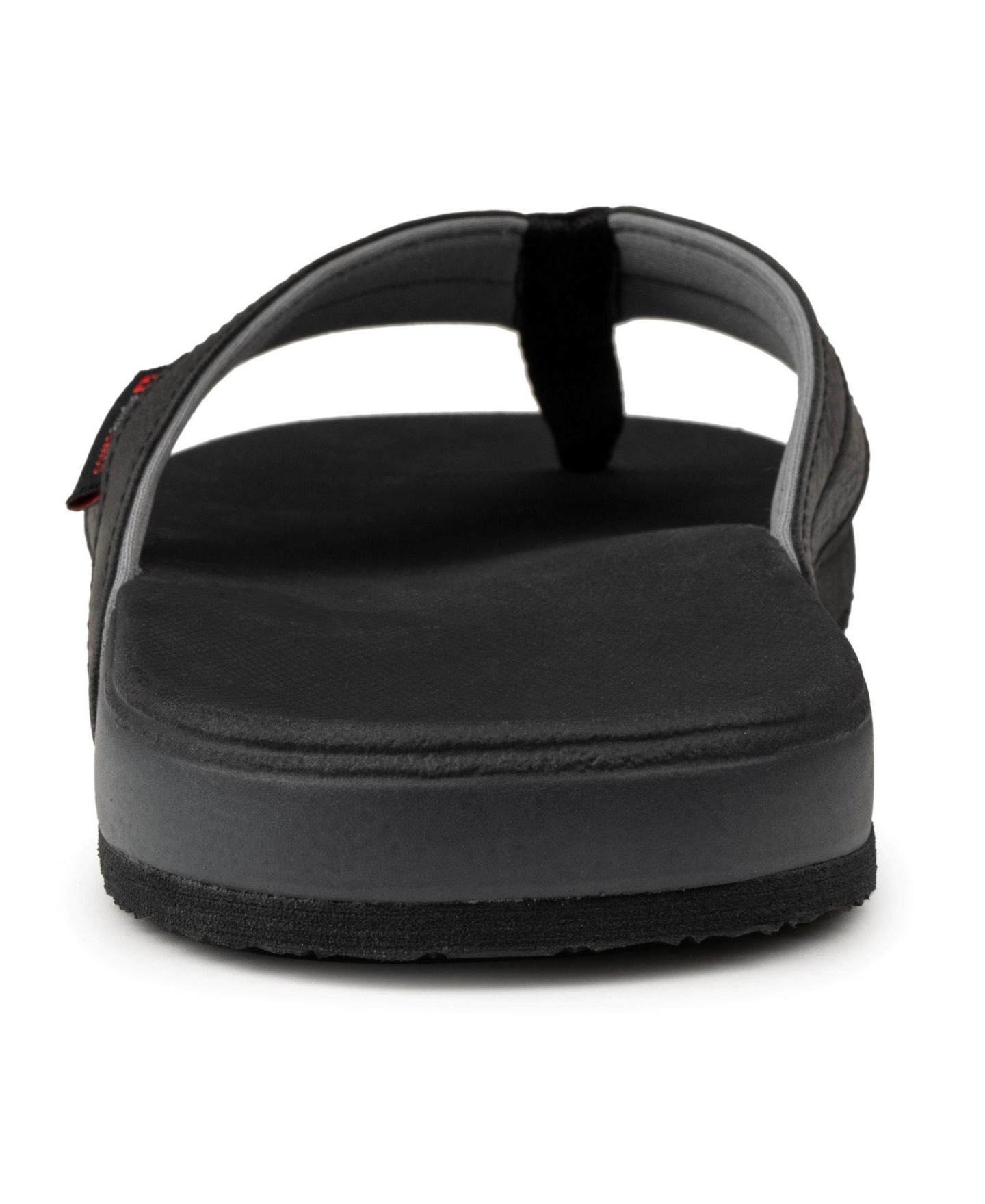 Мужские сандалии Alpine Swiss Trey Flip Flops Cushion, цвет: Чёрный — фото 3
