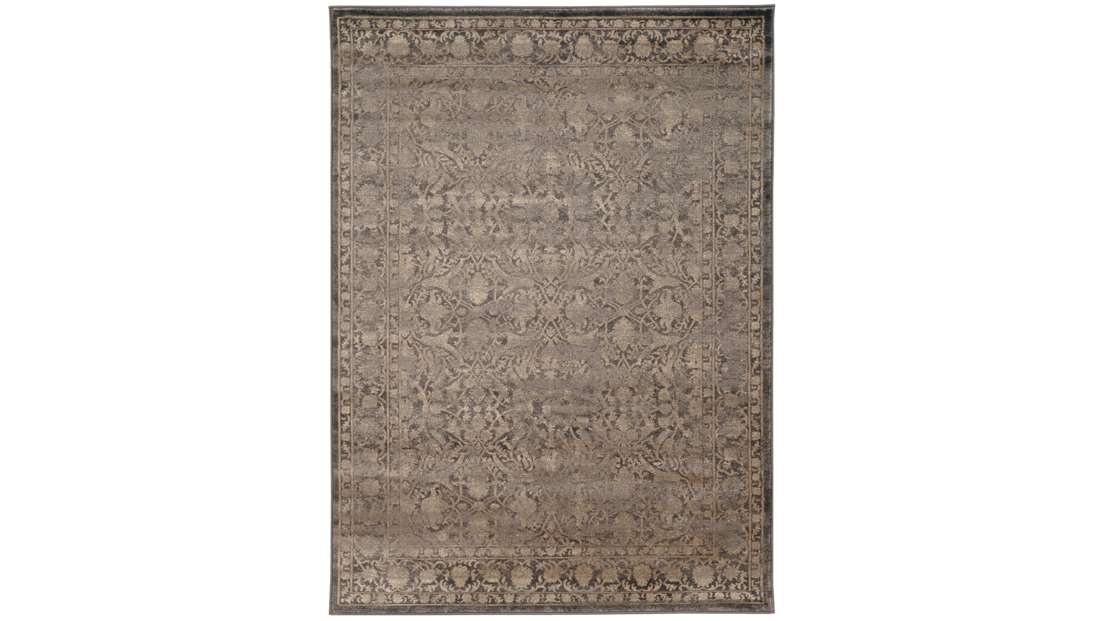 Closeout! Km Home 3564/0041/Lightbrown Cantu Brown 5'3" x 7'3" Area Rug