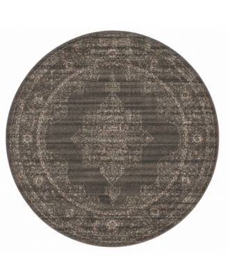 Cantu 3563 5'3" x 5'3" Round Area Rug