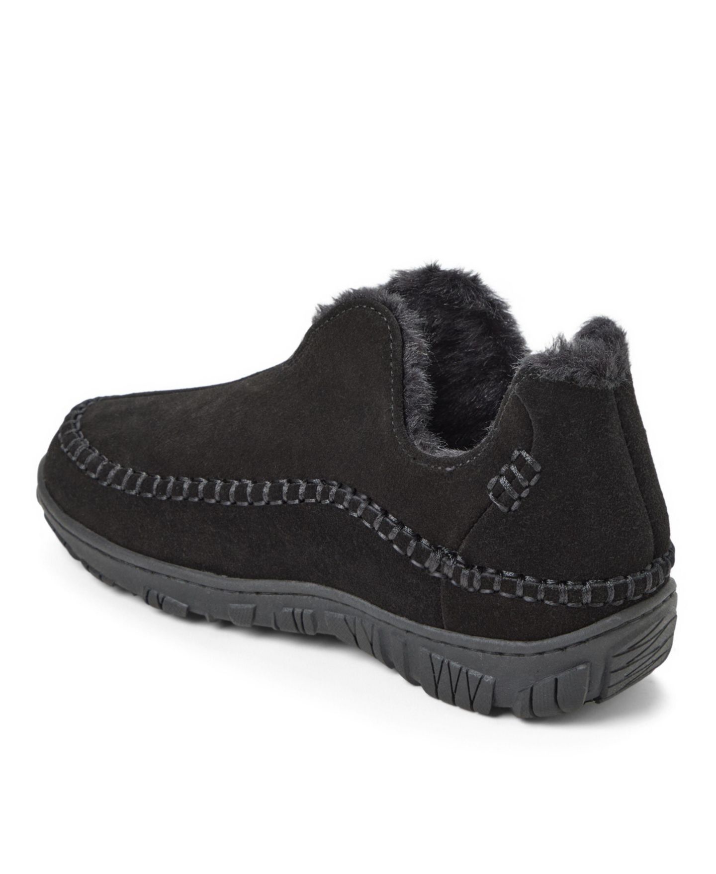 Мужские ботинки Clarks Genuine Cow Suede Notched Boot With Accent Stitch Detail Slippers, цвет: Чёрный — фото 6