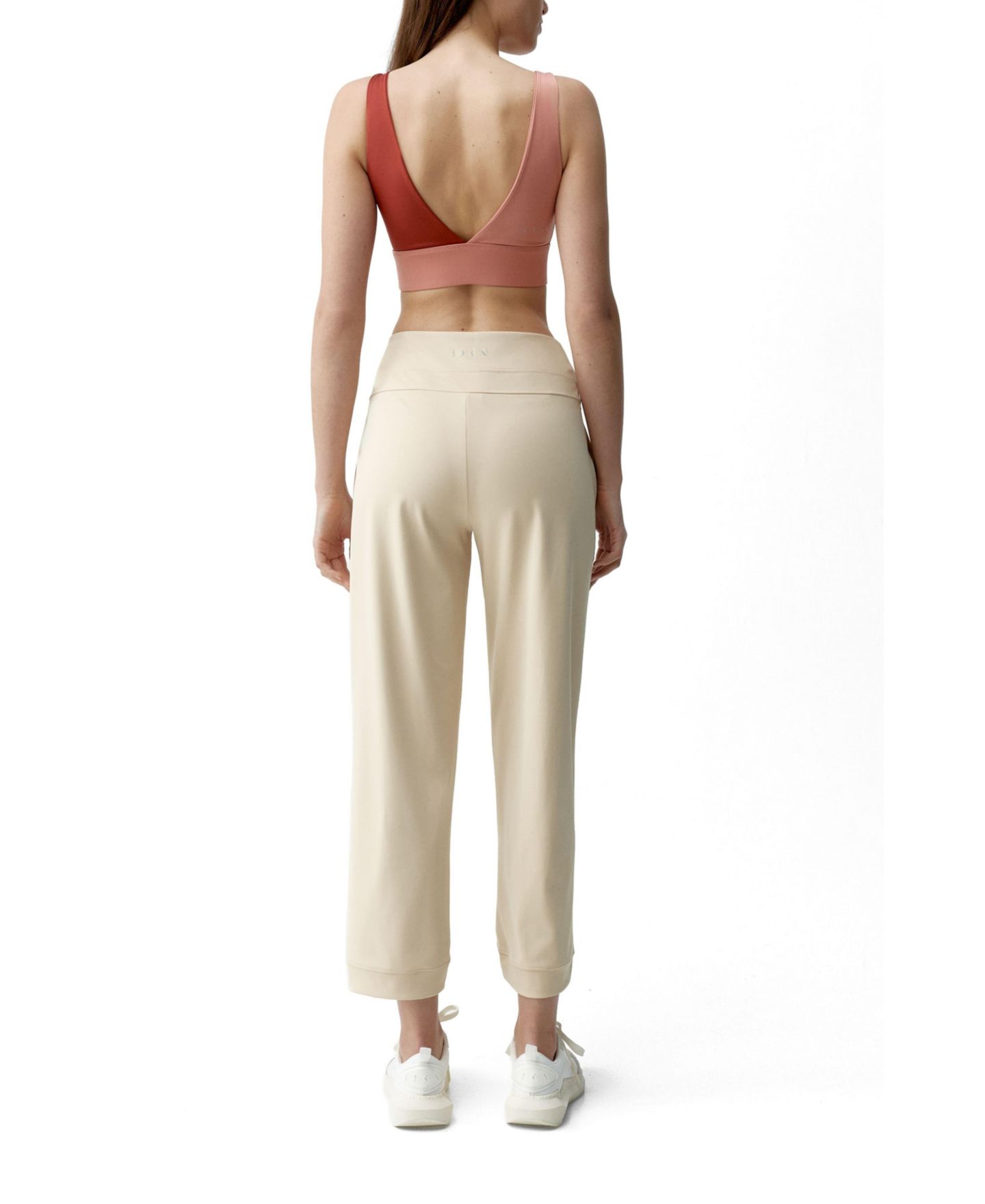 Женские брюки Born Living Yoga Egan Wide-Leg Ankle-Length Side-Pocket, цвет: Straw — фото 5