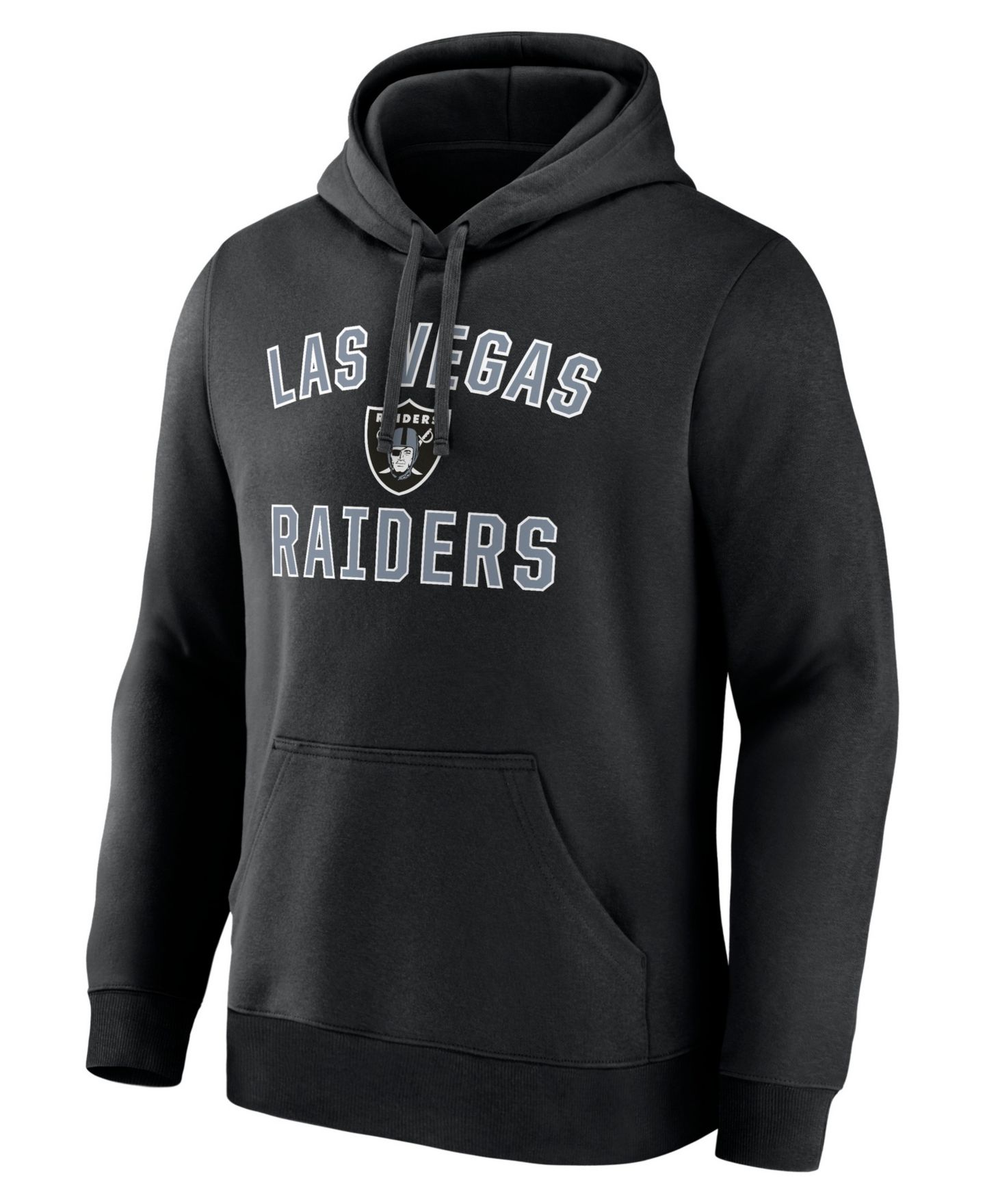 Мужское худи Logo Athletic Black Las Vegas Raiders Arch Victory — фото 3