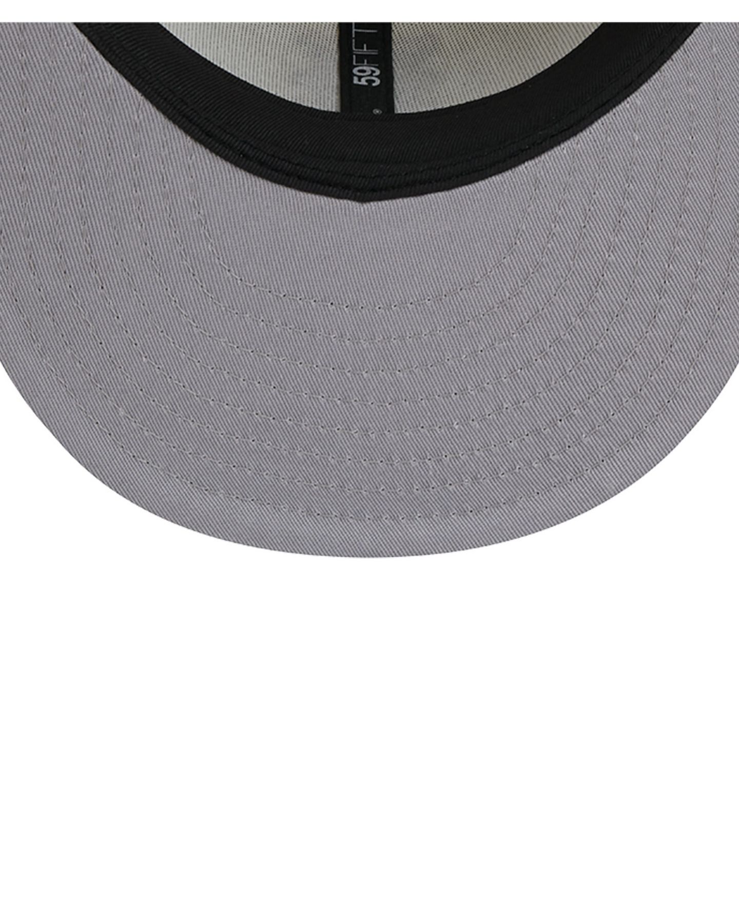 Мужская кепка New Era Natural/Brown New York Mets Pumpkin Spice 59FIFTY Fitted Hat — фото 4