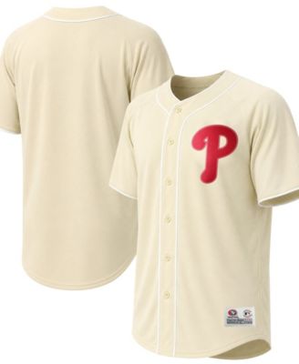 Men's Cream Philadelphia Phillies Fashion Jersey